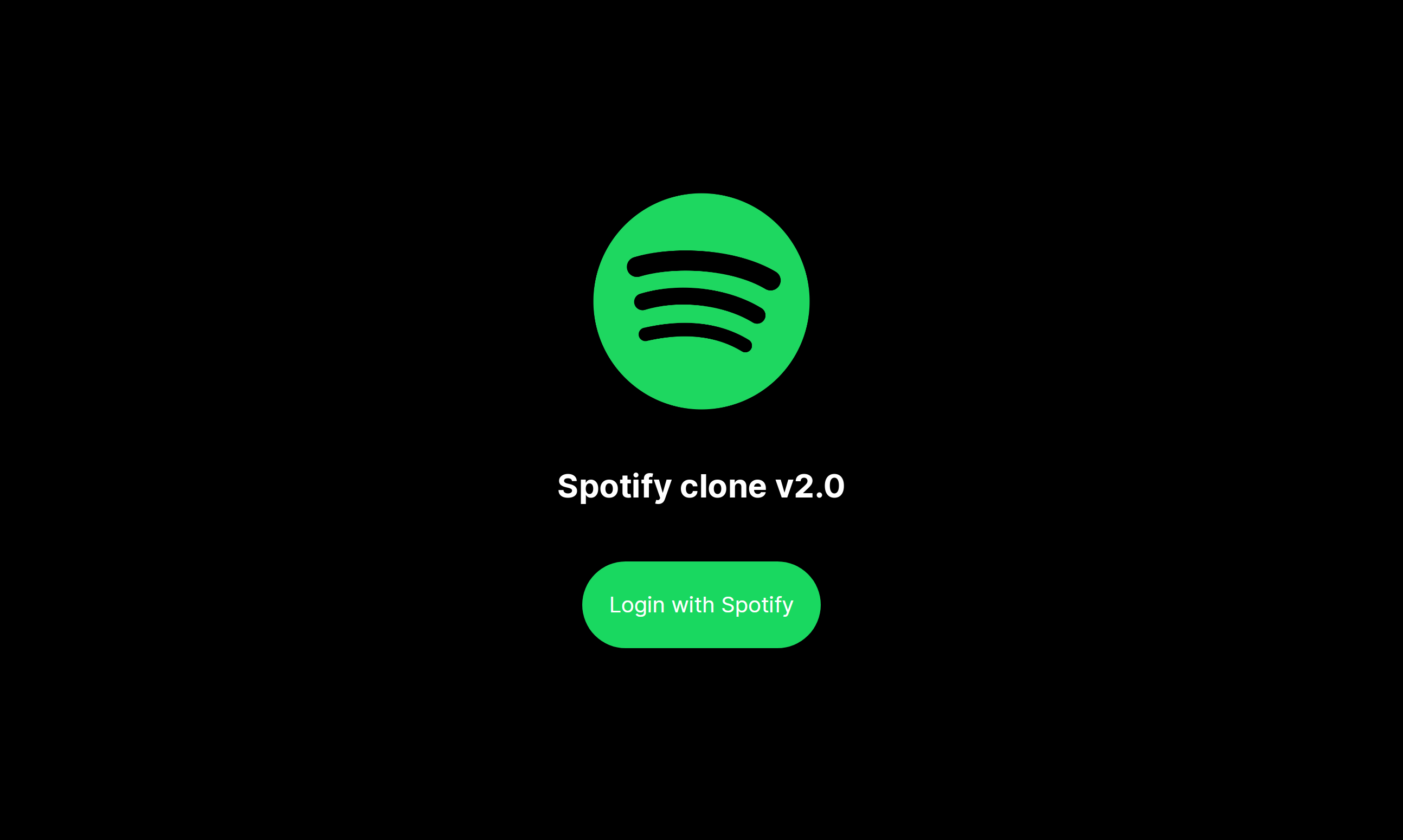 Spotify Web Client